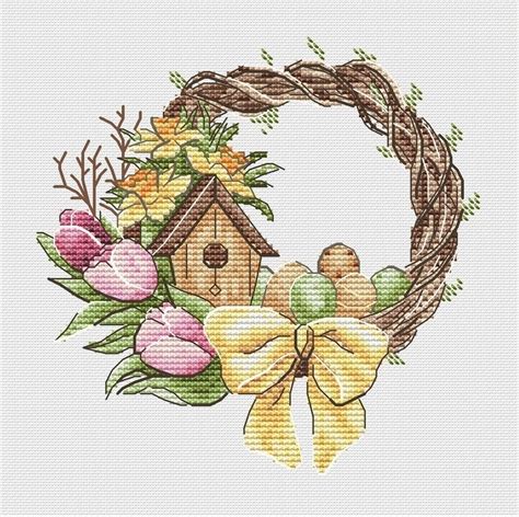 Spring Birdhouse Cross Stitch Chart Code FS 163 Fun Sheep Buy Online