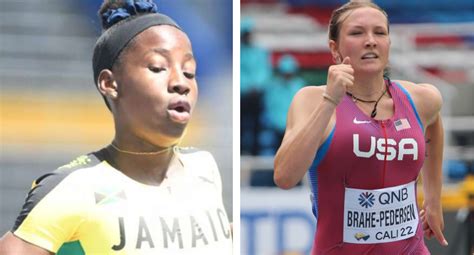 Theianna-Lee Terrelonge, Mia Brahe-Pedersen complete sprint double at NACAC U18 & U23 ...