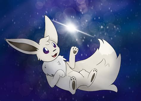 Shiny Eevee by CloudCatcher11 on DeviantArt