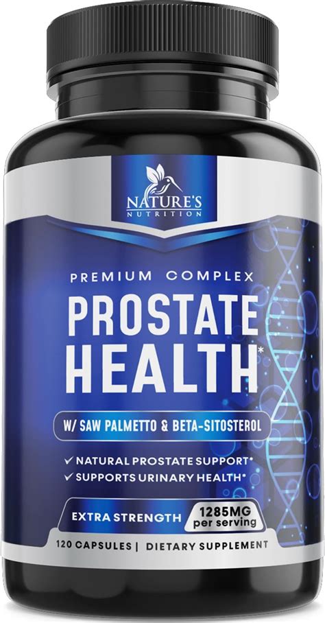 Prostate Men Supplement Support Complex Formula With Saw