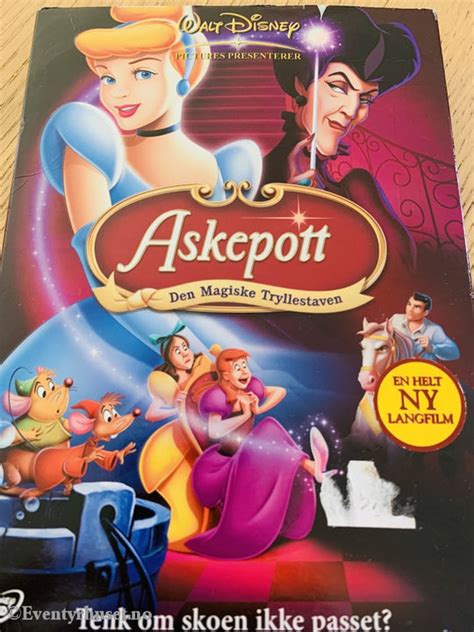 Disney Dvd Askepott Den Magiske Tryllestaven 2006 Slipcase