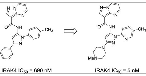 Potent And Selective Amidopyrazole Inhibitors Of IRAK4 That Are