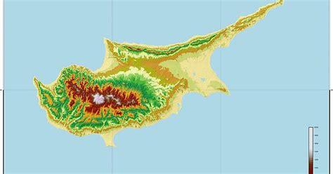 Map Labour Of Love An Incredibly High Res Topographic Model Of Cyprus Geotiffs From The