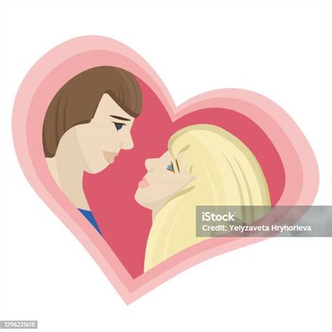 Beautiful Relationship Romantic Background Stock Illustration