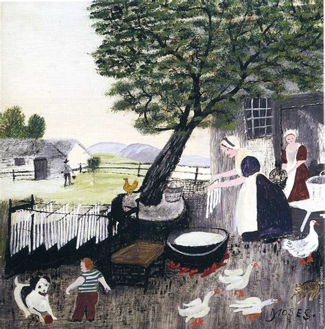 Grandma Moses Gallery Folk Decorative Painting Gallery American Artist