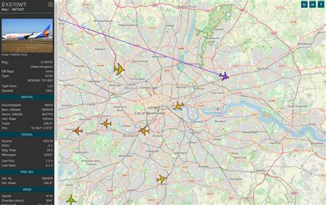 Air Traffic SE1 On Twitter Flight EXS70WT Route MAN KLX