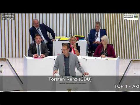 Torsten Renz Jahre Mecklenburg Vorpommern Cdu Fraktion Landtag Mv