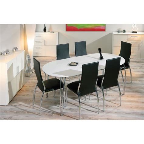 Miliboo Table Manger Extensible Design Blan Achat Vente Table