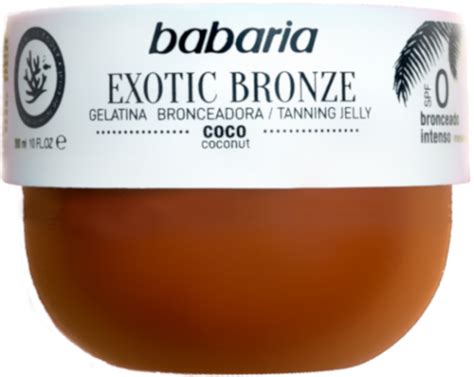 Babaria EXOTIC BRONZE Coconut Tanning Jelly 300ml Bräunungscreme