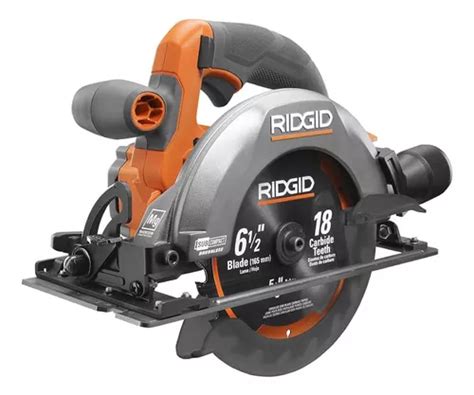 Sierra Circular Ridgid V S Carbones Sin Bateria Color Naranja