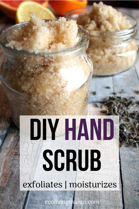 The Best Diy Hand Scrub For Soft Moisturized Skin With Images Sugar Scrub Homemade Sugar