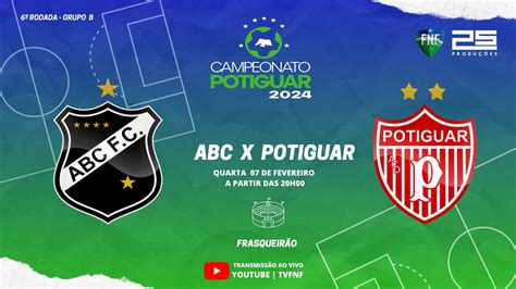 AO VIVO ABC X POTIGUAR DE MOSSORÓ POTIGUAR 2024 YouTube