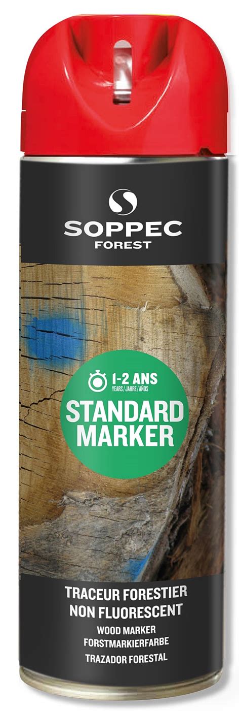 Traceur Forestier Standard Marker Rouge Mr Bricolage