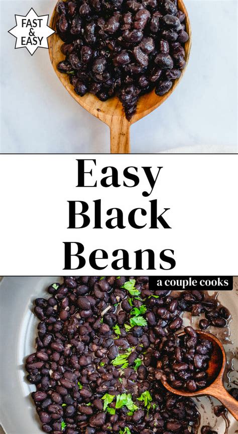 Easy Black Beans Artofit