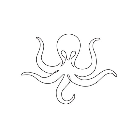 Kraken Line Drawing
