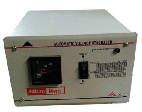 Single Phase Automatic Voltage Stabilizer Current Ac Volt V At Best