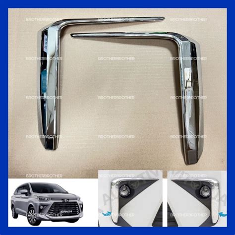 Jual Foglamp Cover Avanza Ring Fog Lamp Chrome