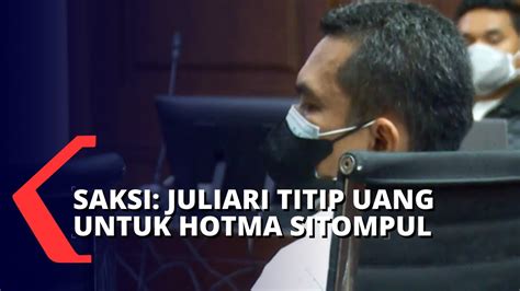 Saksi Sebut Juliari Batubara Titip Uang Untuk Pengacara Hotma Sitompul