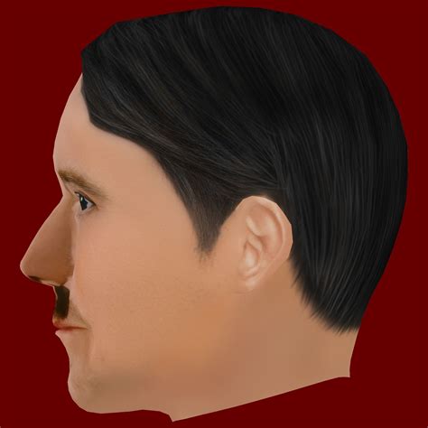 D Model Adolf Hitler Vr Ar Low Poly Cgtrader