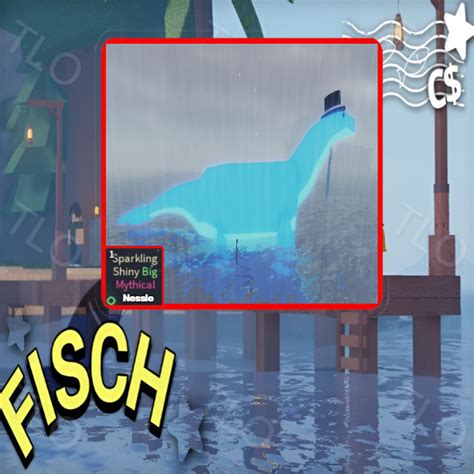 SPARKLING SHINY BIG MYTHICAL NESSIE FISCH Other Game Items Gameflip