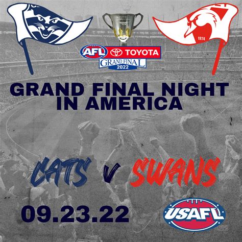 2022 Afl Grand Final Viewing Parties United States Australian Football League