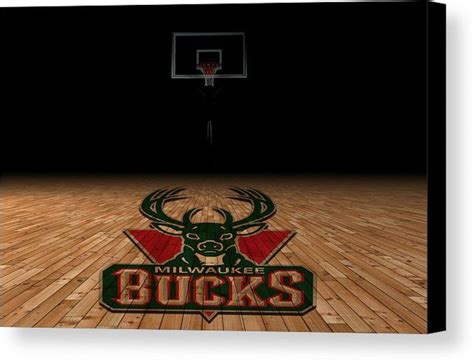 Milwaukee Bucks Canvas Print Canvas Art By Joe Hamilton Canvas Prints Milwaukee Bucks