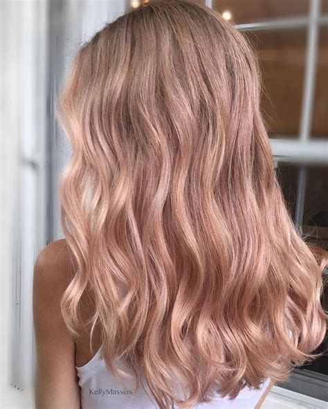 43 Bold And Subtle Ways To Wear Pastel Pink Hair The Cuddl Gold Blonde Hair Rose Blonde