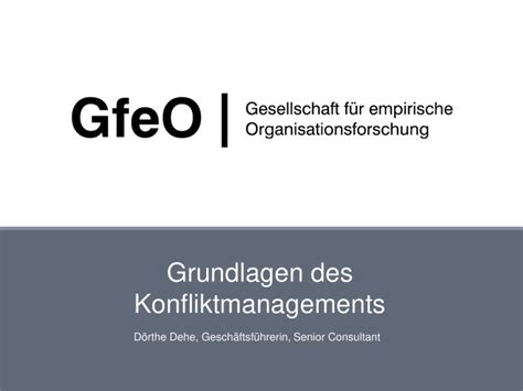 Konfliktmanagement