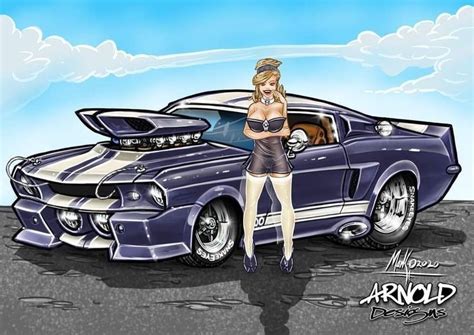 Pin By Sasa Vinci On Hot Wheels Cool Car Drawings Car Artwork Mustang Art