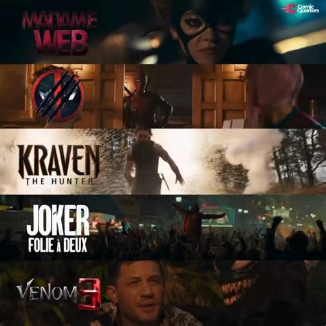 4 Of 5 Comic Book Movies Next Year Are In Association With Marvel 🍿 R