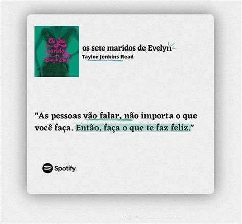 Os Sete Maridos De Evelyn Hugo Frases Inspiracionais Frases Sobre