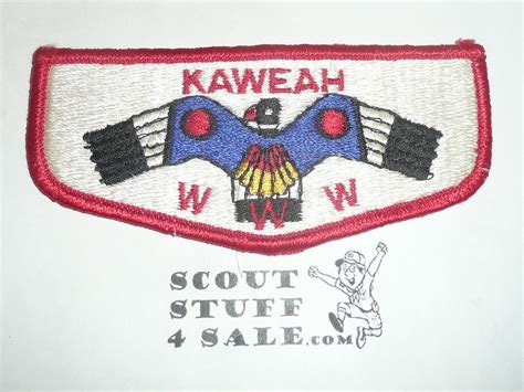 Order Of The Arrow Lodge 379 Kaweah S3 Flap Patch