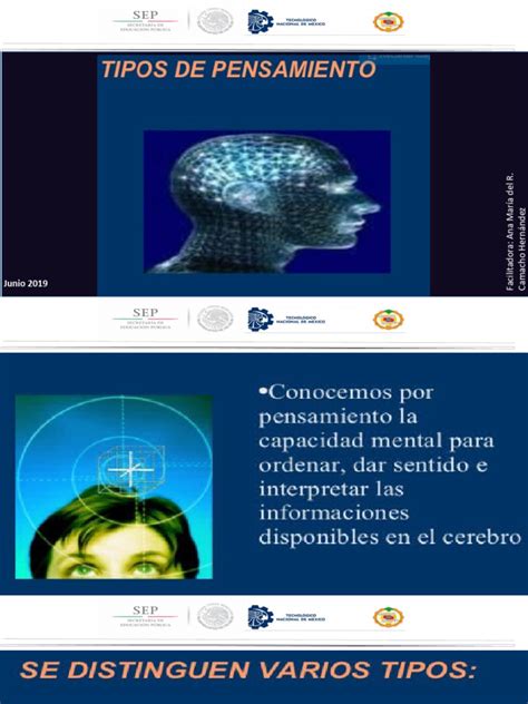 Tipos De Pensamiento Pdf