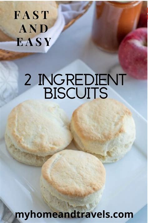 Fast And Easy 2 Ingredient Biscuits Recipe Fast Easy Biscuits Easy