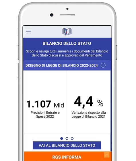 Disegno Di Legge Di Bilancio Una App Che Consente Di