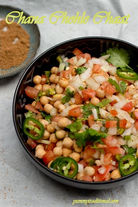 Chana Chaat Recipe Yummy Traditional