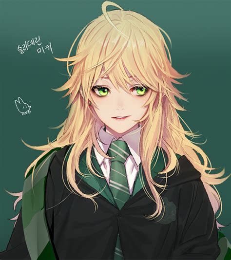 Anime Harry Potter Slytherin