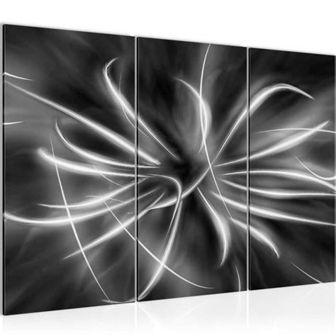 Runa art Tableau Décoration Murale Abstrait 120x80 cm 3 Panneaux Deco