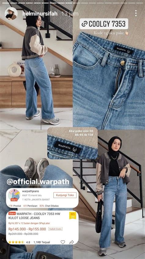 Pin Oleh Nur Annisa Zahra Di Ootd Pakaian Estetika Gaya Model