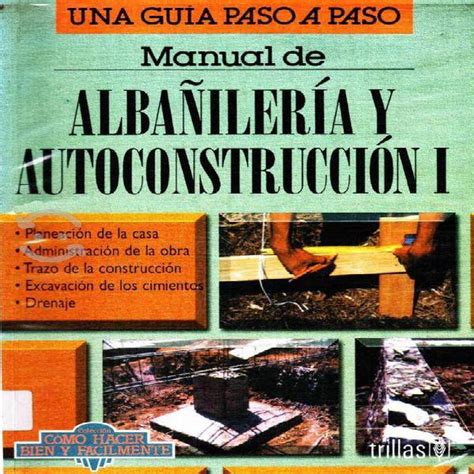 Manual de albañileria y autoconstruccion 1 en México Ciudad De Clasf