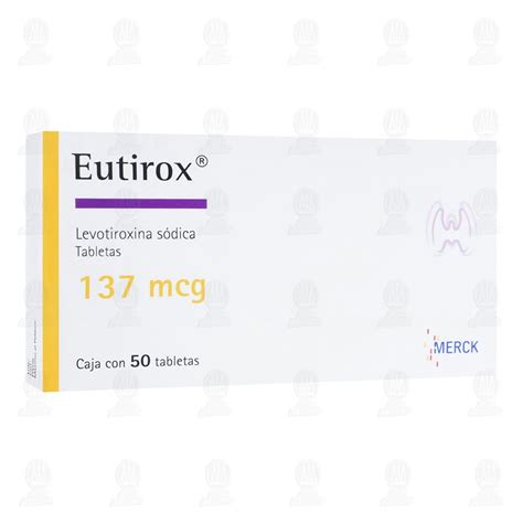 Eutirox 137 Mcg 50 Tabletas