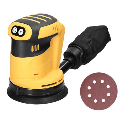 Mm Brush Motor Cordless Orbital Sander Wood Grinder Electric Car