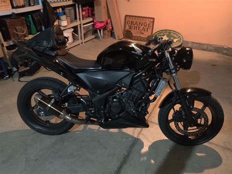 Black Naked Build Progress Honda CBR 250 Forum