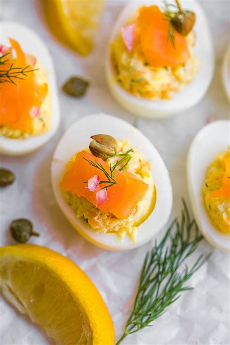 Smoked Salmon Deviled Eggs Artofit