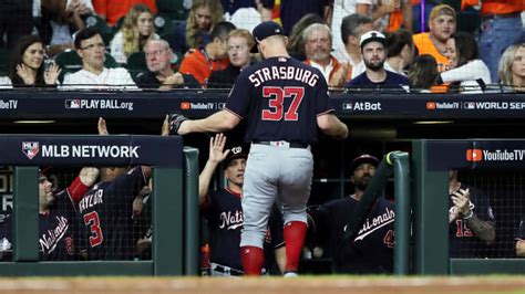 Stephen Strasburg Officially Retires Nationals Fans Salute World