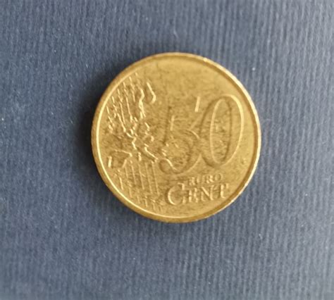 Kovanica 50 Euro Centi Francuska 2001