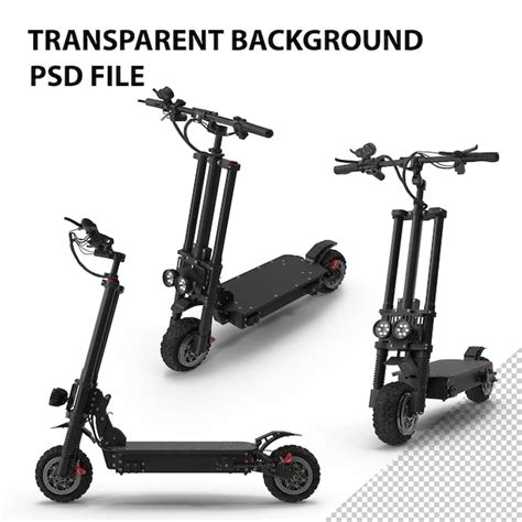 Premium Psd Electric Scooter Png