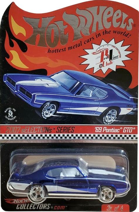 Pontiac GTO SELECTIONs Hot Wheels Red Line Club HWRLC