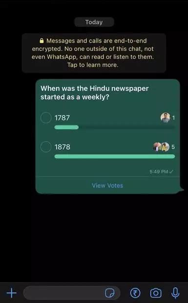 Creating And Using Polls On Whatsapp Timelinesai