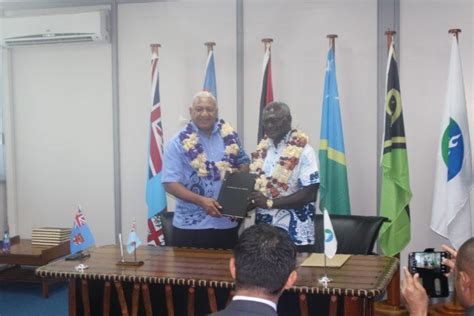 Msg Chair Welcomes Fijis Signing Of Melanesian Free Trade Agreement